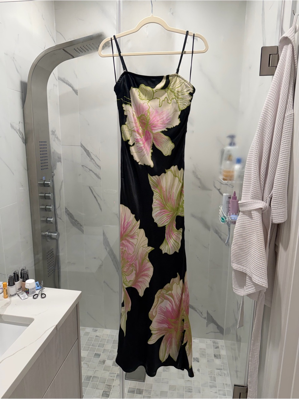 Conditions Apply Anthropologie Chloe Strapless Maxi Dress In Multicolor